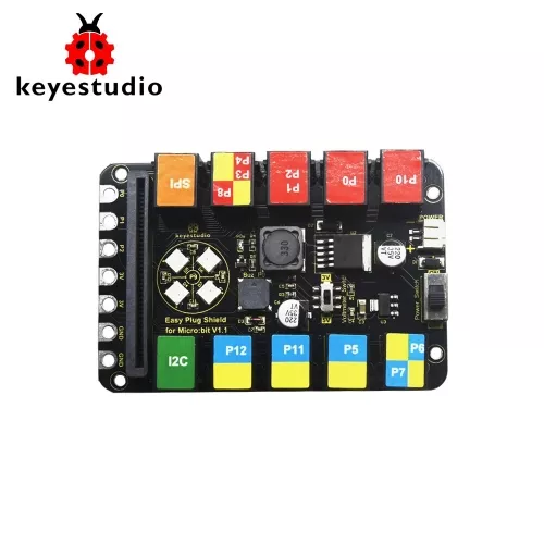 Microbit/Arduino용 Keyestudio EASY 플러그 쉴드 V1.1